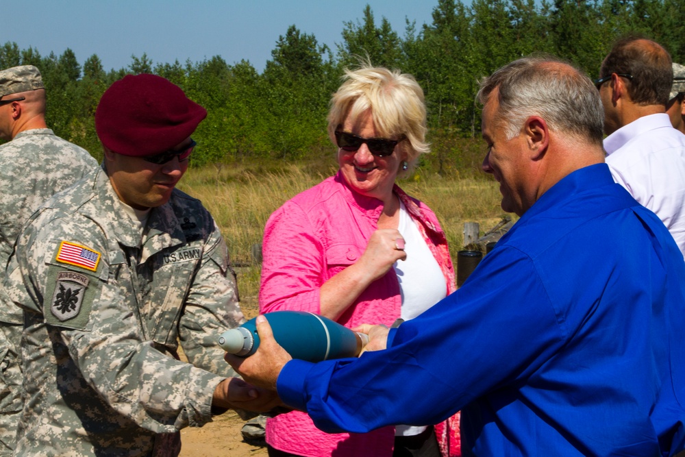 Congressman visits paratroopers in Latvia