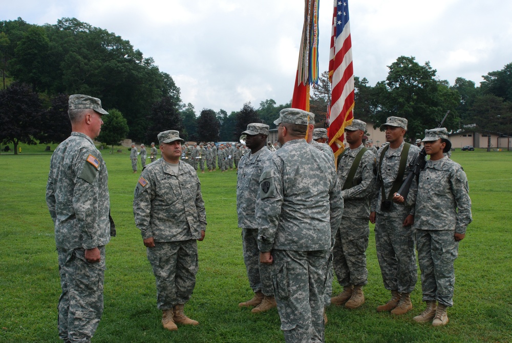 369th Sustainment Brigade conducts change of command ceremony