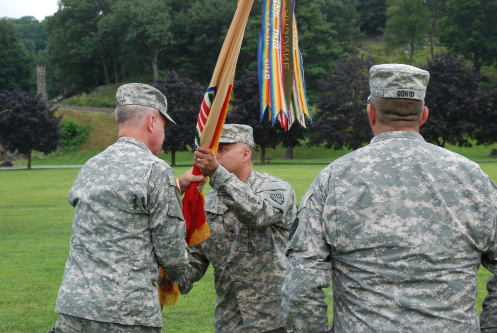 369th Sustainment Brigade conducts change of command ceremony