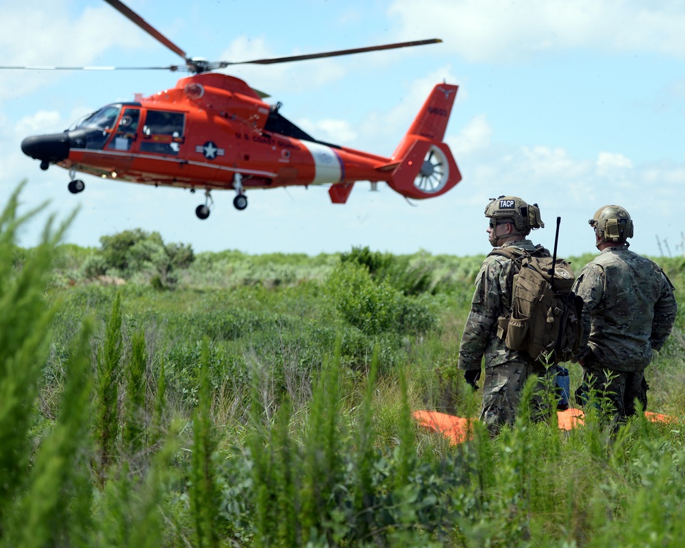 147th ASOS, RC-26, Coast Guard work to perfect response capabilities