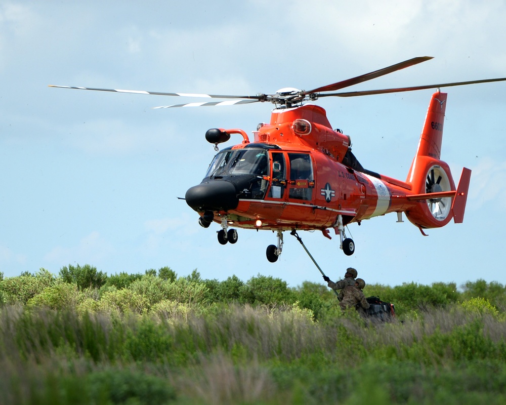 147th ASOS, RC-26, Coast Guard work to perfect response capabilities