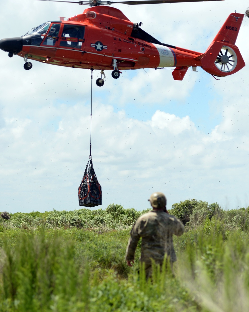 147th ASOS, RC-26, Coast Guard work to perfect response capabilities