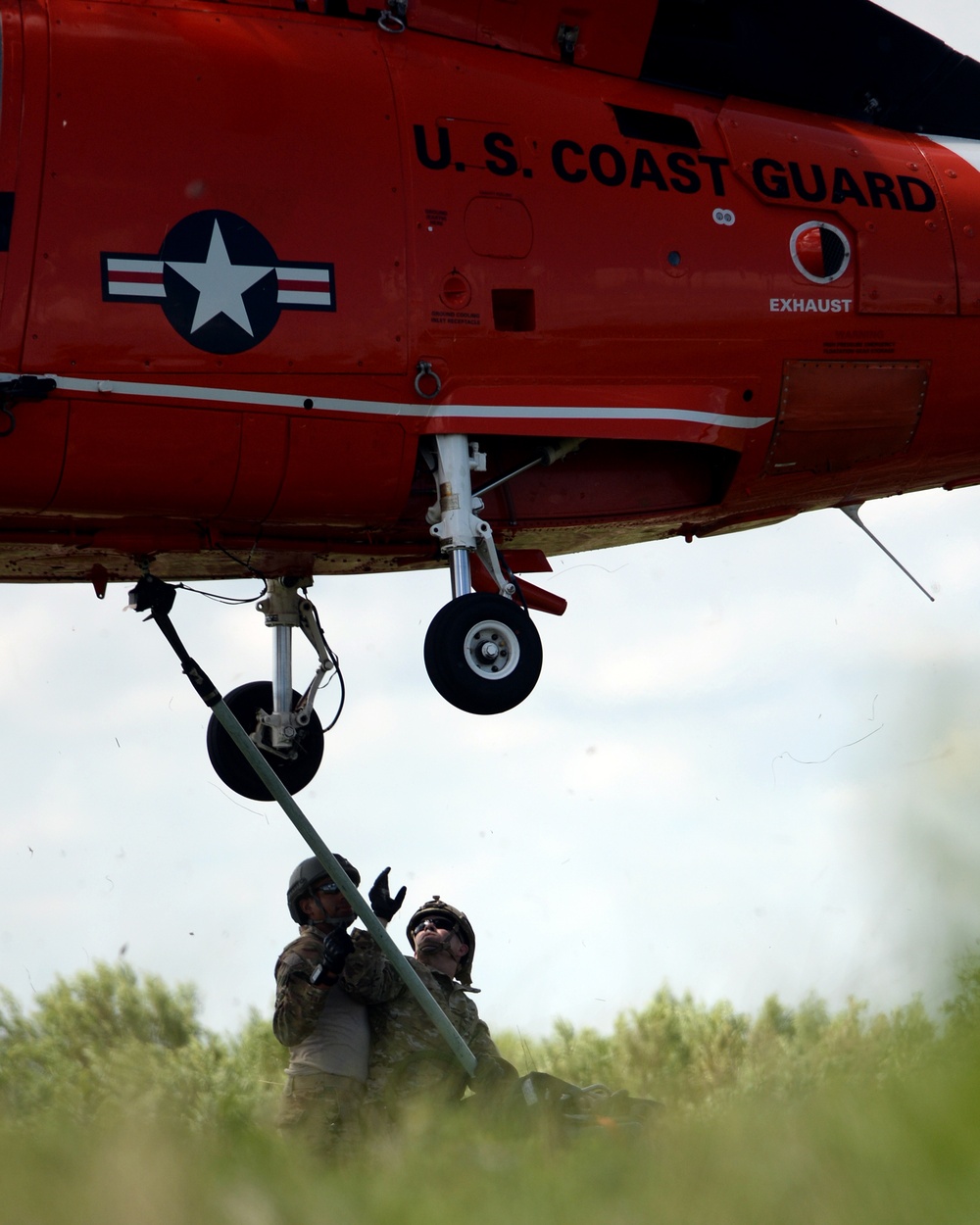 147th ASOS, RC-26, Coast Guard work to perfect response capabilities