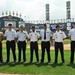 Chicago-land service men are recognized during White Sox home game