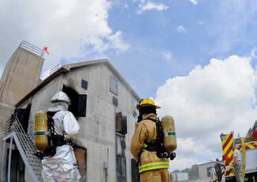 147th RW CES firefighter annual training