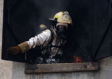 147th RW CES firefighter annual training
