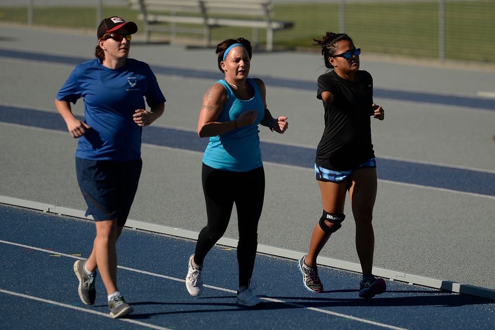 Air Force Wounded Warriors training