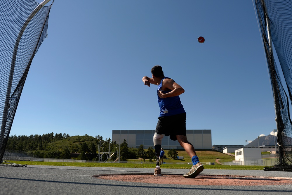 Air Force Wounded Warriors training