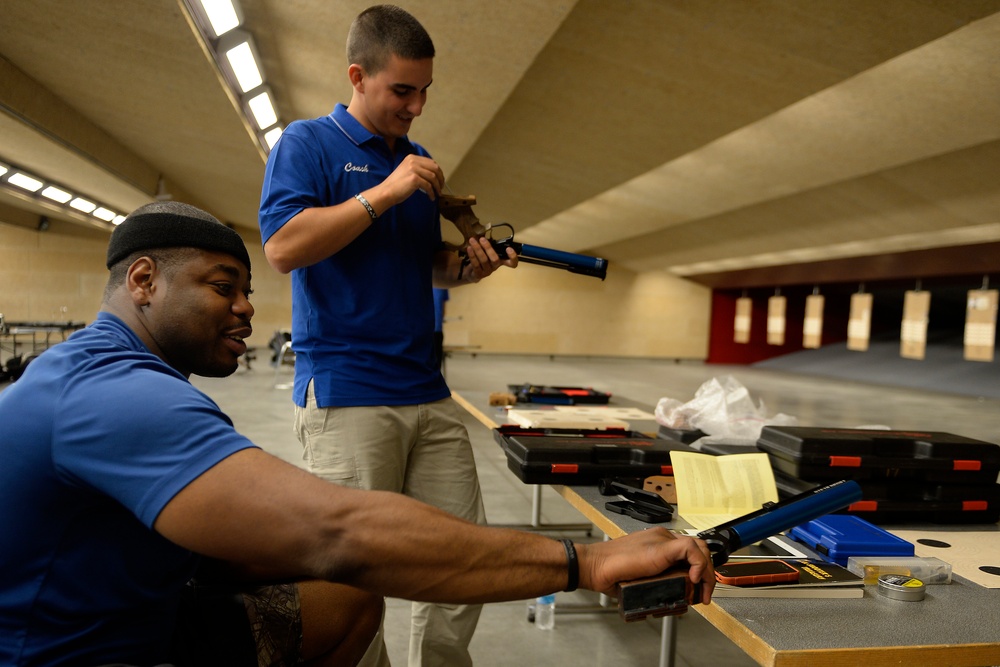 Air Force Wounded Warriors training