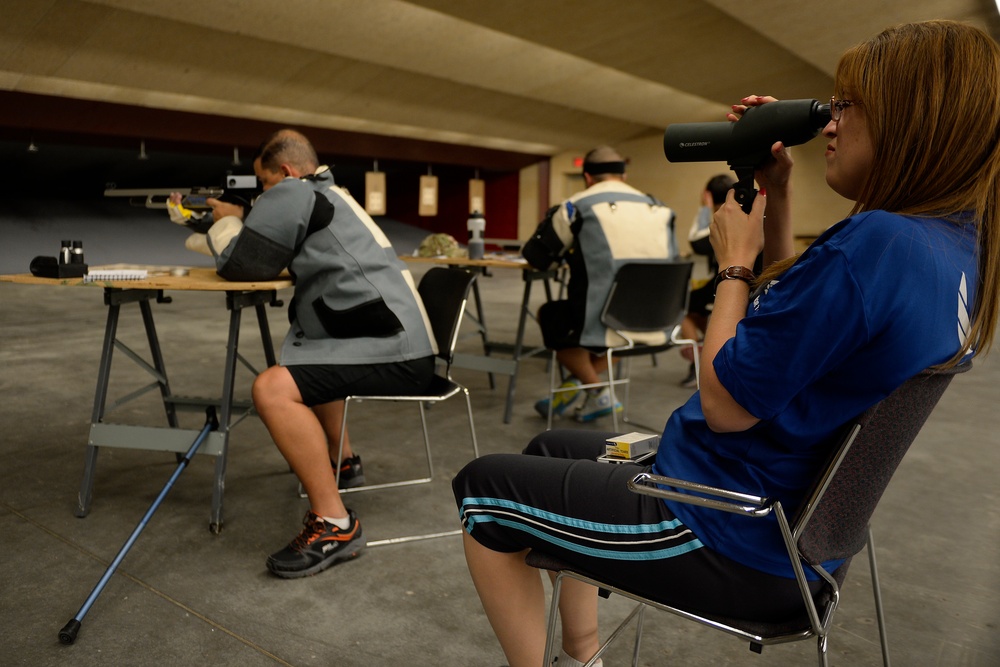 Air Force Wounded Warriors training