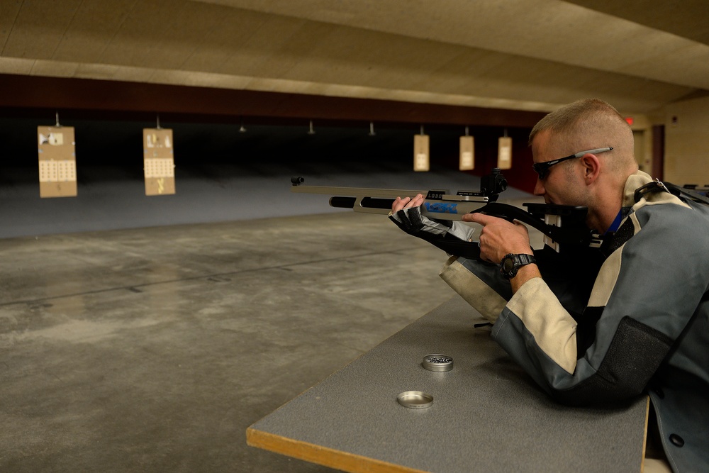 Air Force Wounded Warriors training