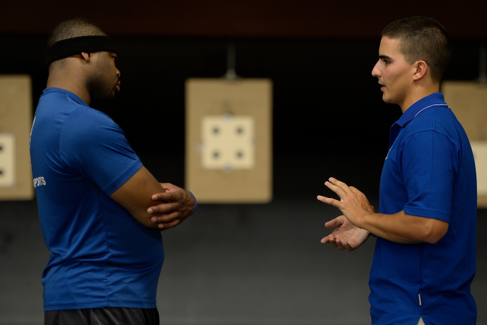 Air Force Wounded Warriors training