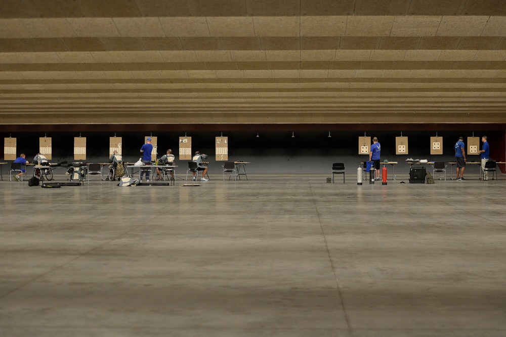 Air Force Wounded Warriors training