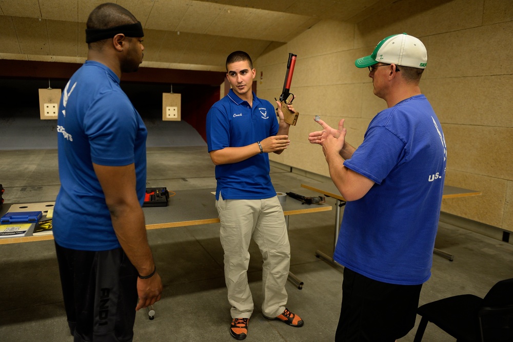 Air Force Wounded Warriors training