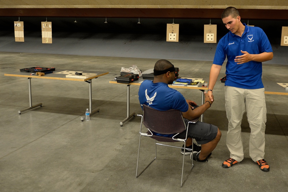 Air Force Wounded Warriors training