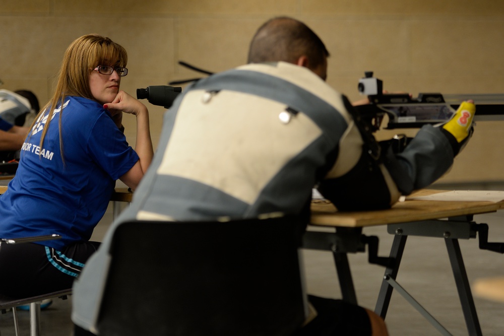 Air Force Wounded Warriors training