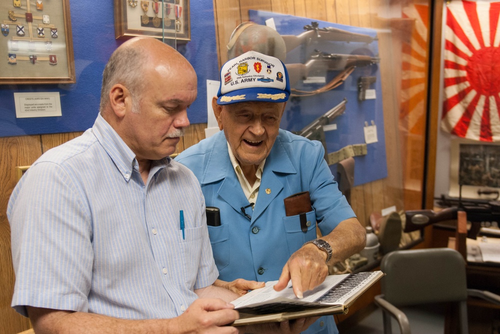 Pearl Harbor survivor shares stories, wisdom
