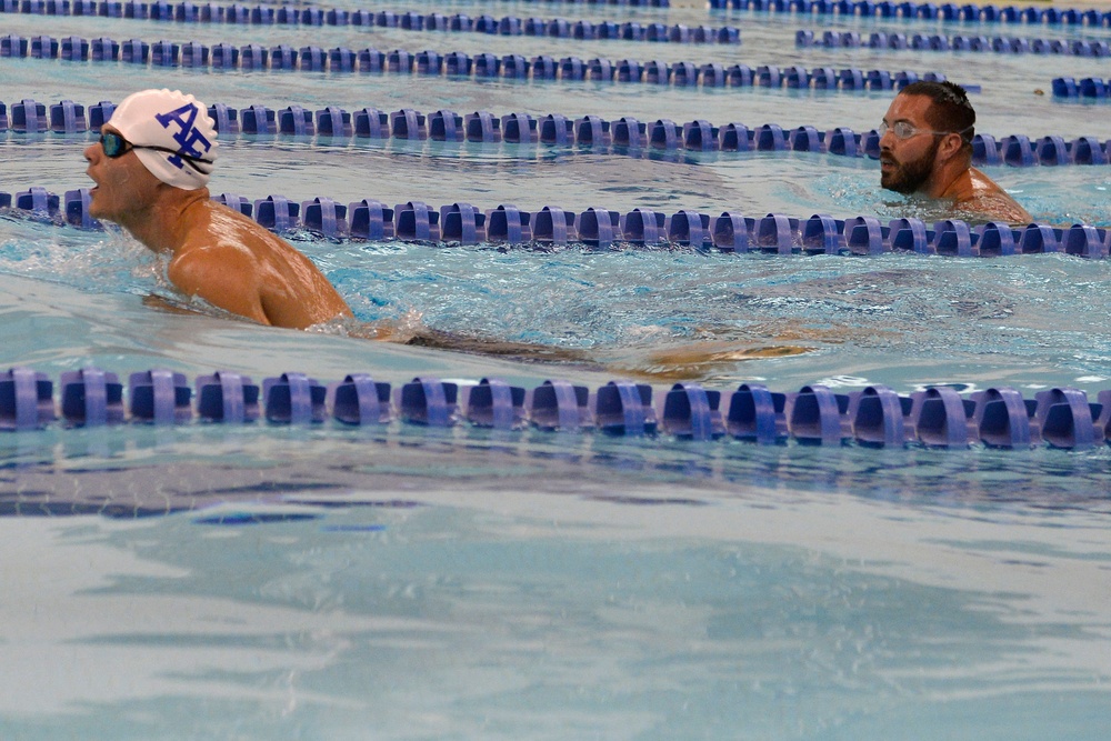 Air Force Wounded Warriors training