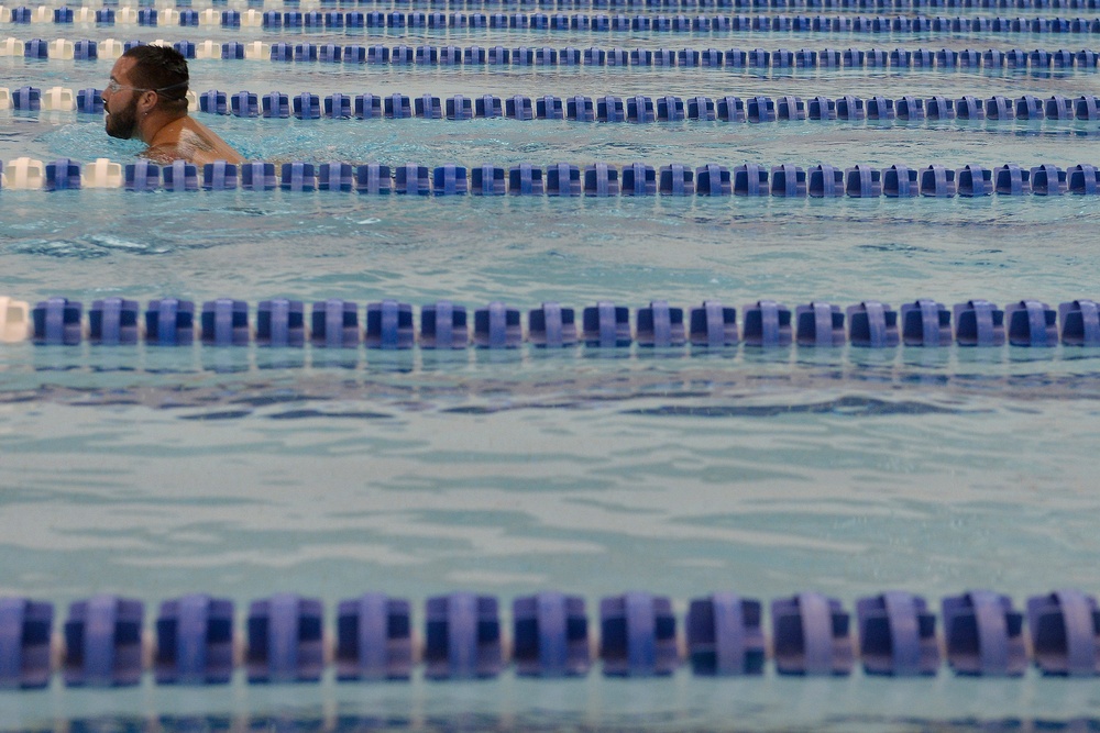 Air Force Wounded Warriors training
