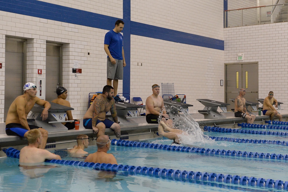 Air Force Wounded Warriors training