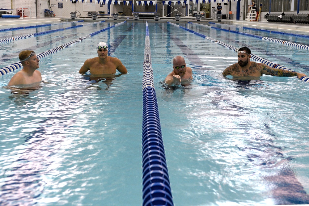 Air Force Wounded Warriors training