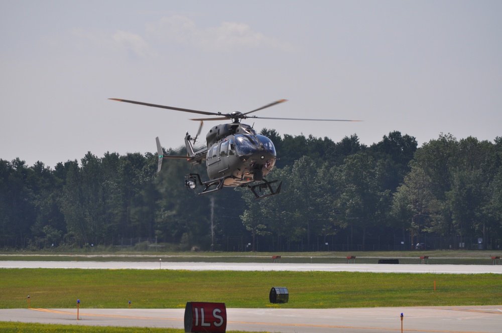 Landing after a flight