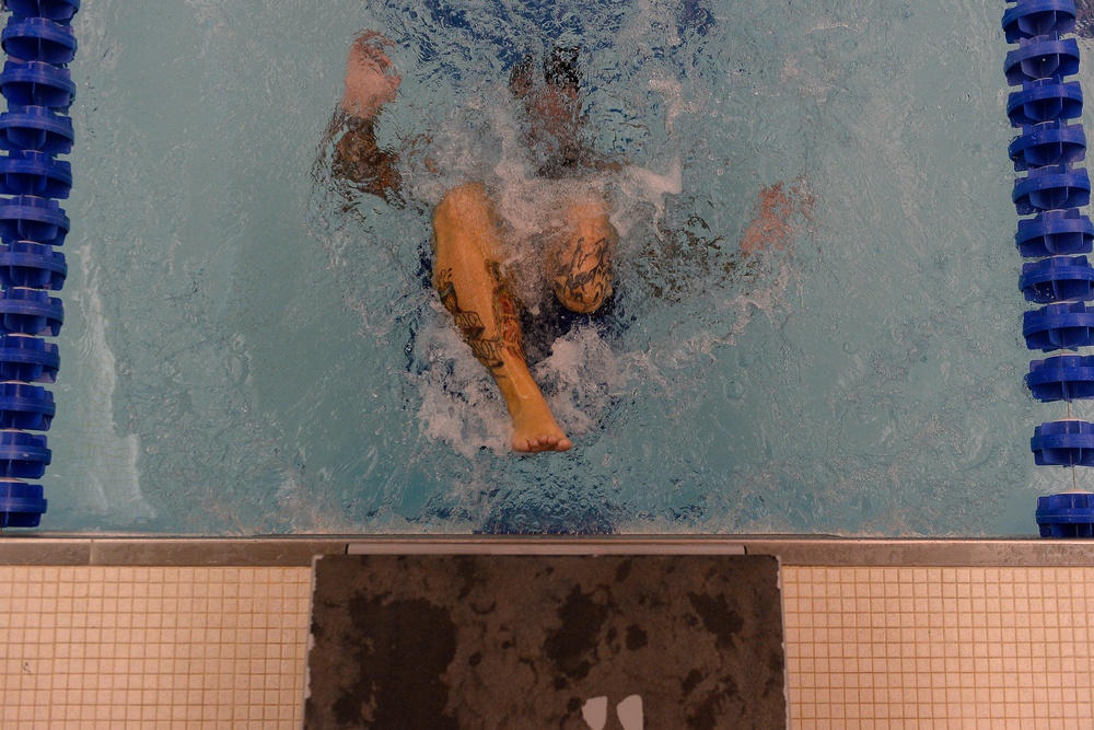Air Force Wounded Warriors training