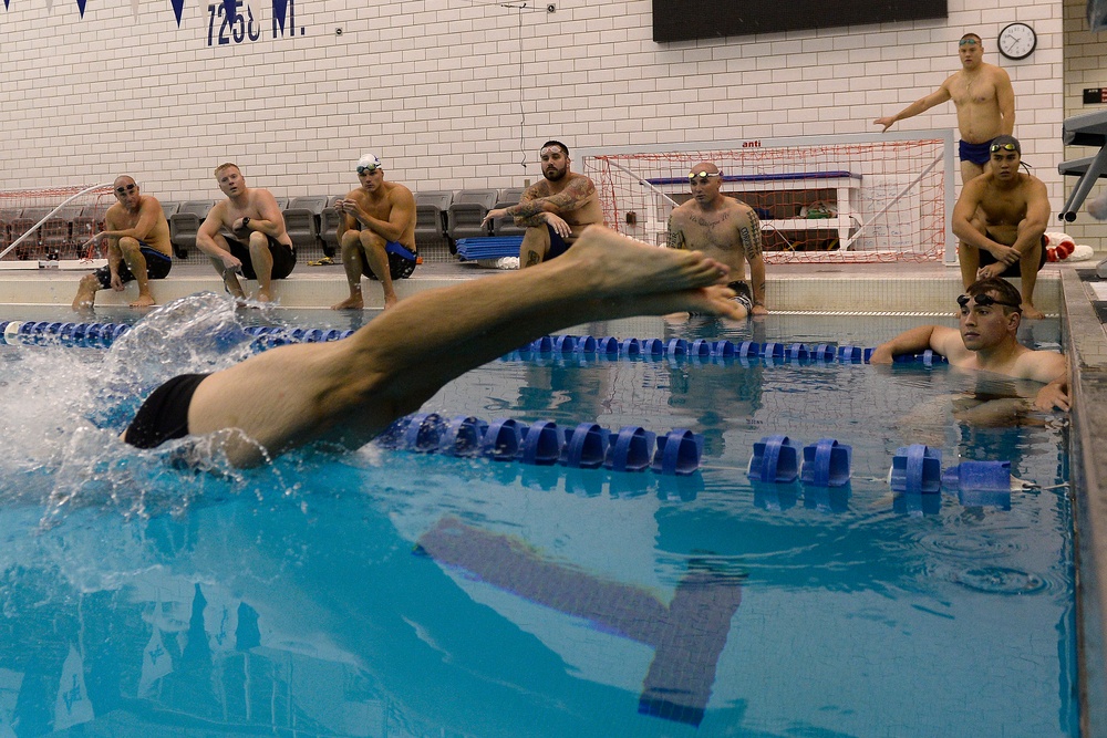Air Force Wounded Warriors training