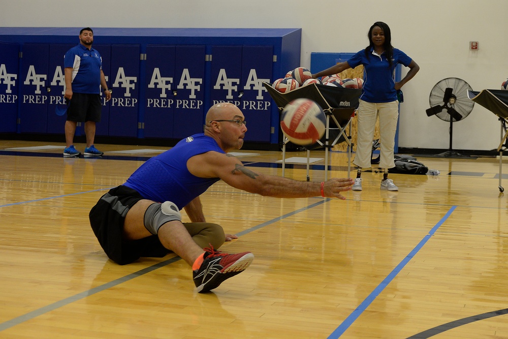Air Force Wounded Warriors training