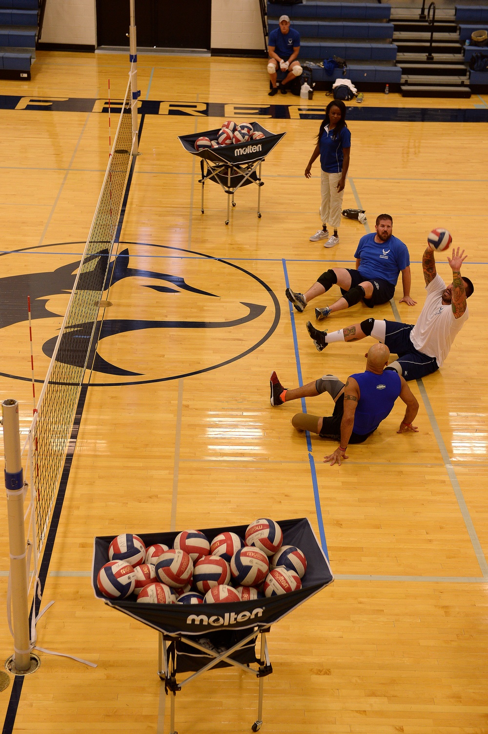Air Force Wounded Warriors training