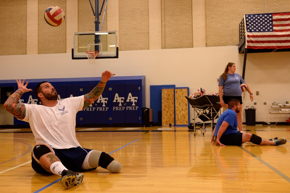 Air Force Wounded Warriors training