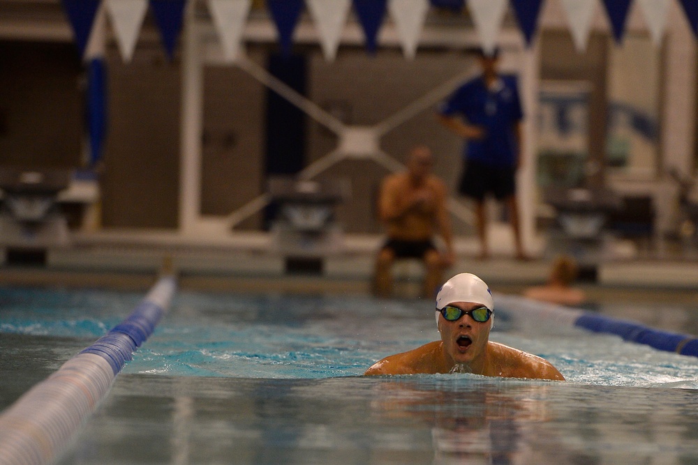 Air Force Wounded Warriors training