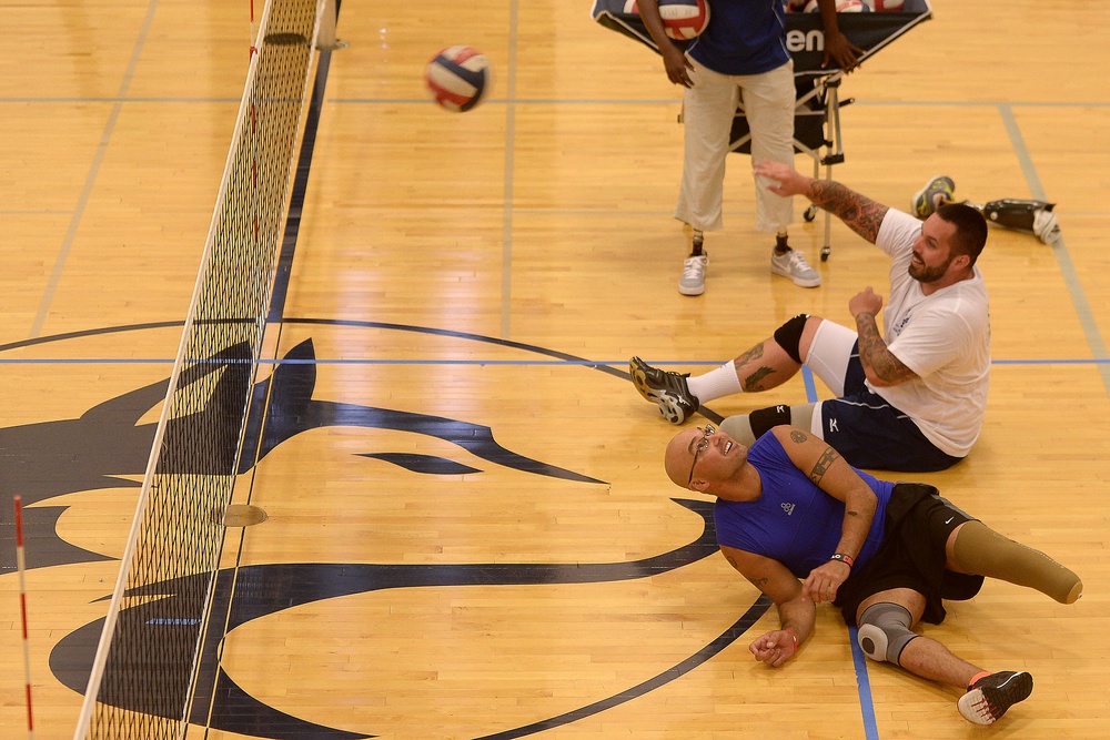 Air Force Wounded Warriors training