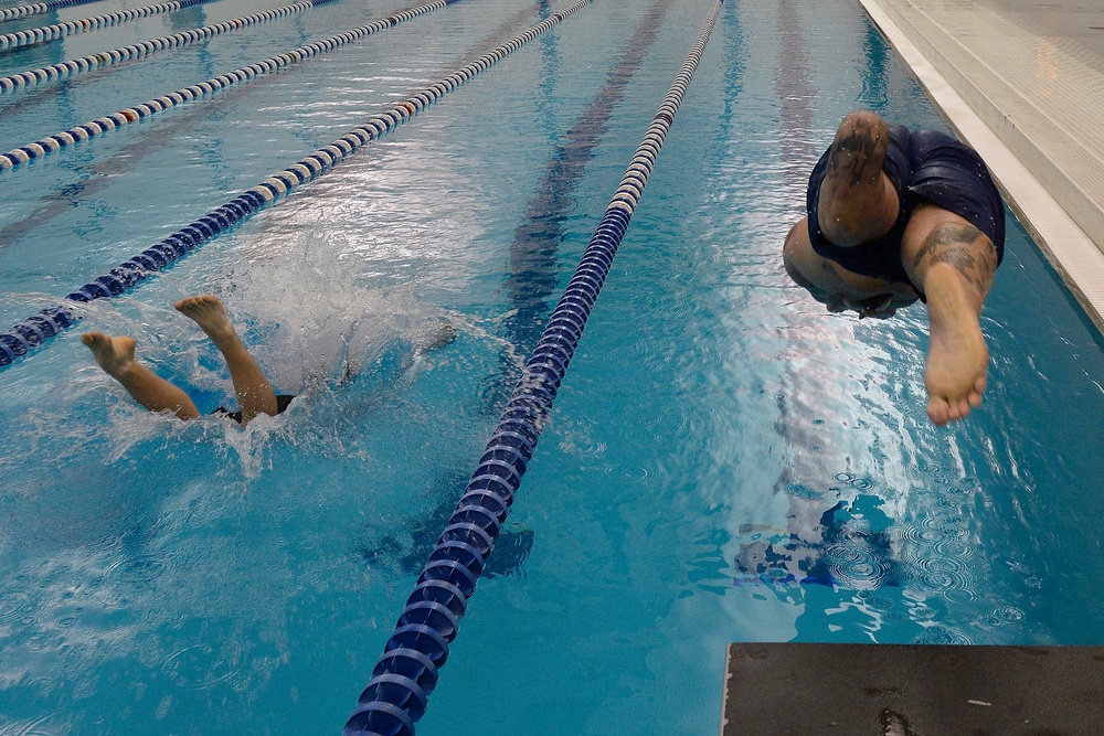 Air Force Wounded Warriors training