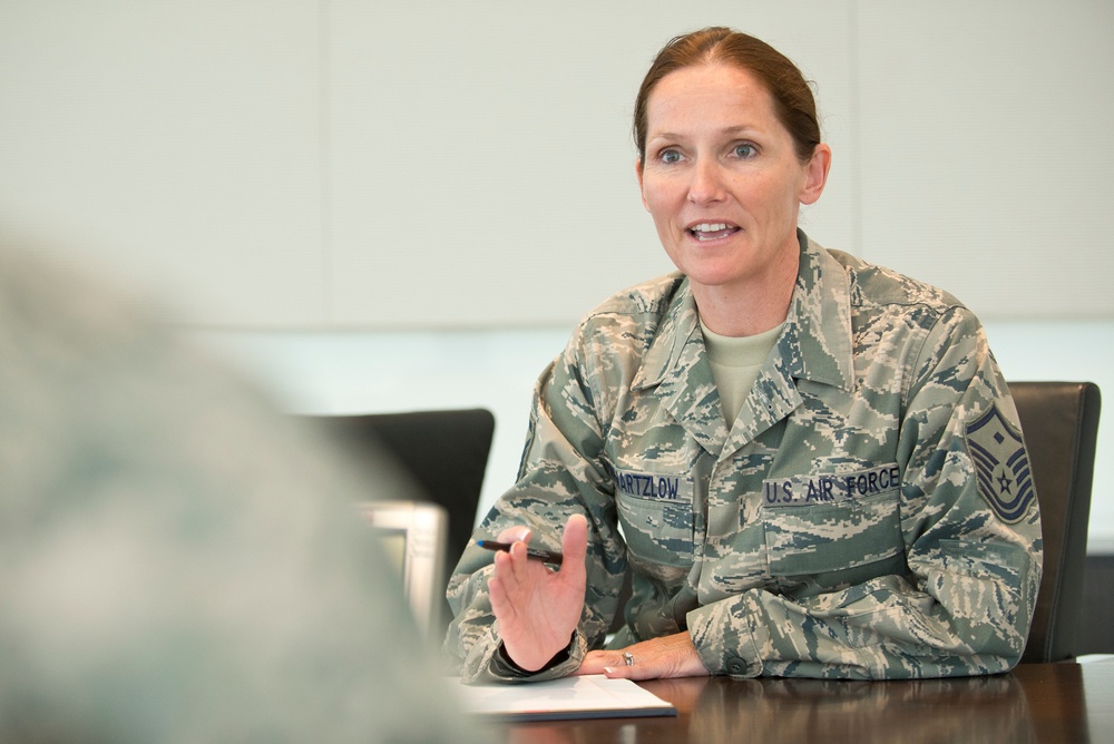 ANG's Outstanding First Sergeant of the Year: Master Sgt. Linda Schwartzlow