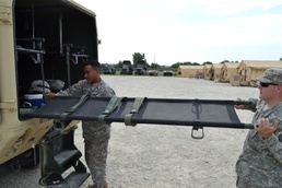 1077th Ambulance Company trains to save lives