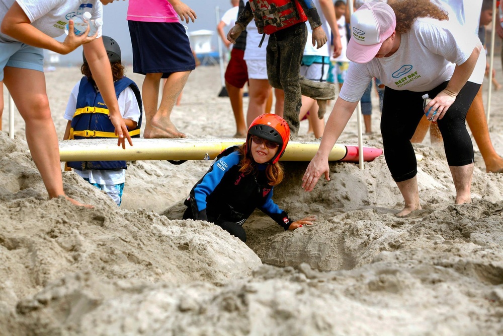Exceptional Family Member Program holds beach event on Pendleton