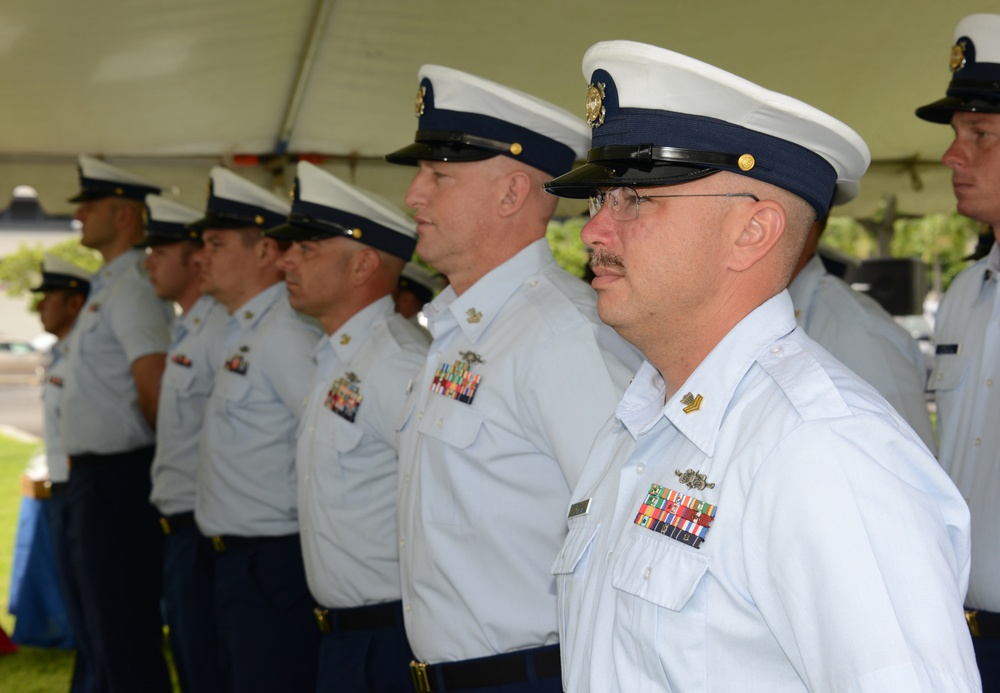 Coast Guard Cutter Waesche holds change of command