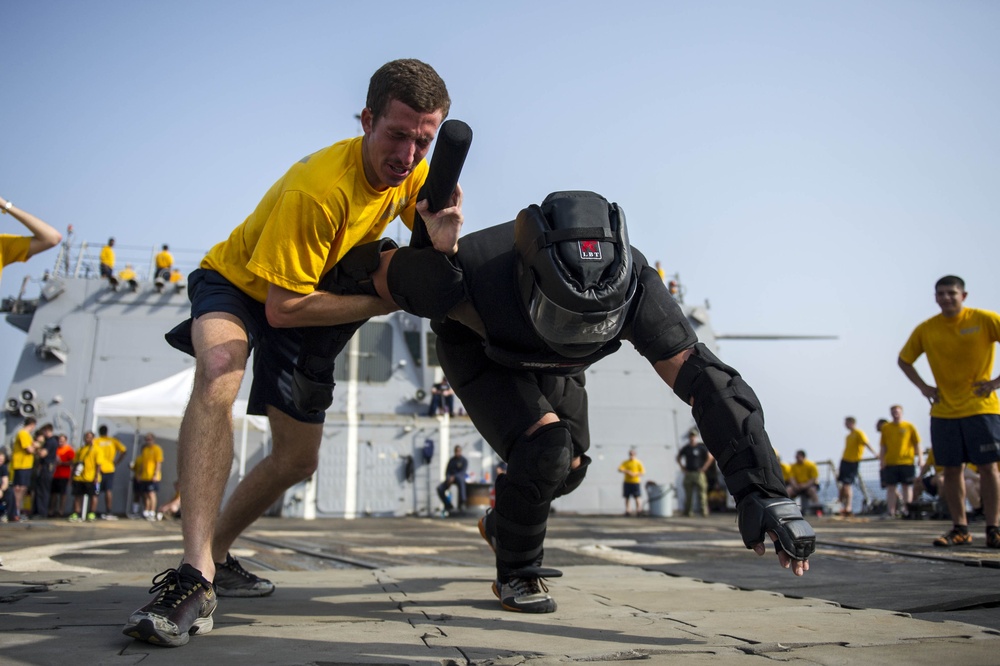 Armed sentry course