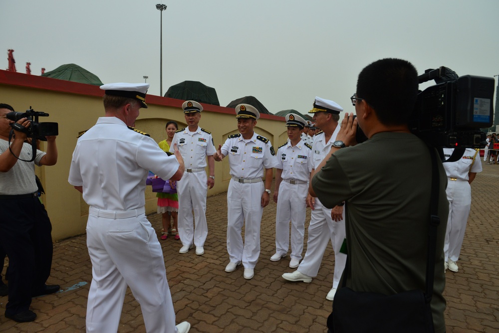 USS Blue Ridge operations