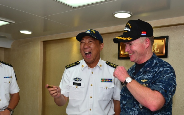 USS Blue Ridge operations