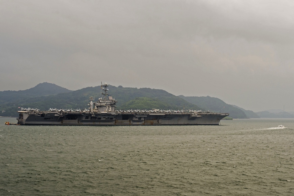 USS George Washington operations