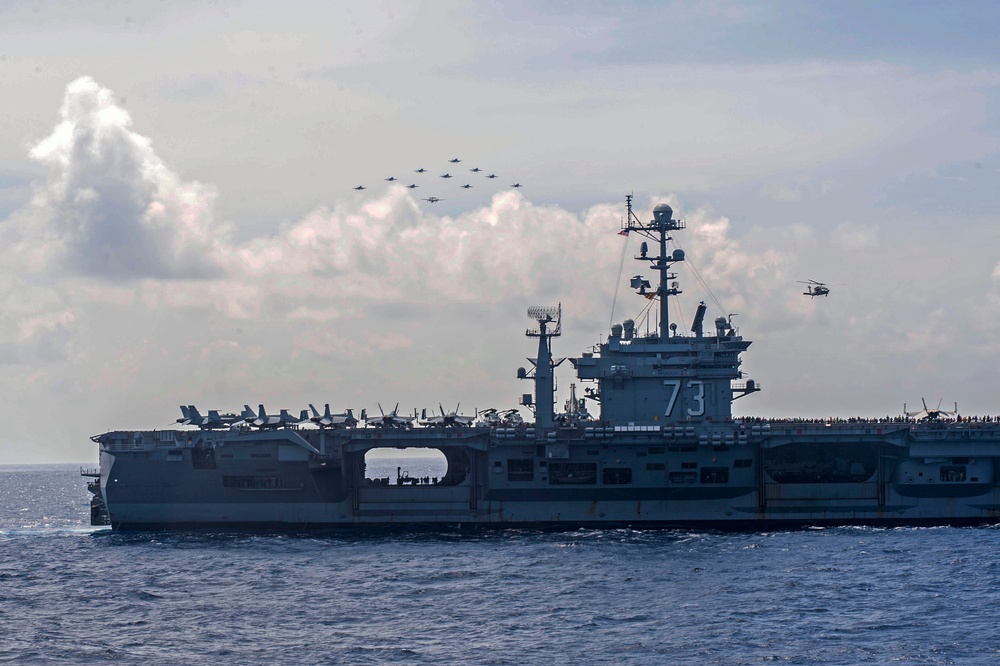 USS George Washington operations