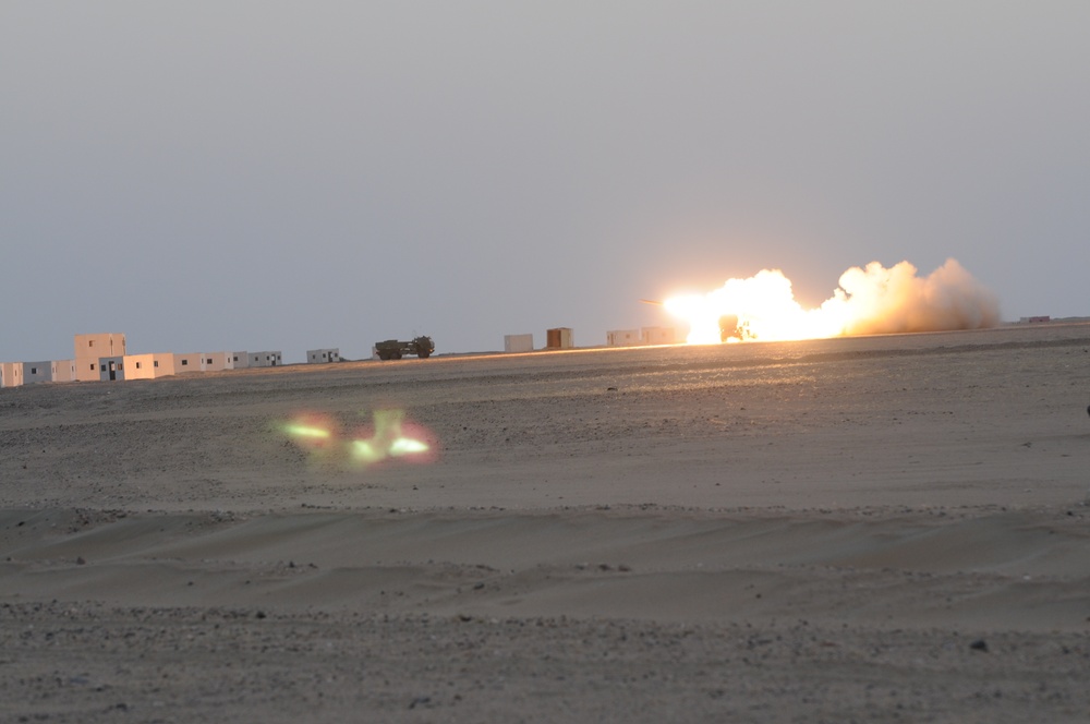 Assassins conduct HiMARS live fire exercise