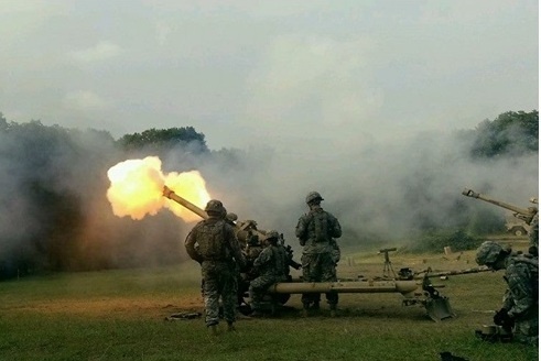 ‘Patriots’ demonstrate field artillery operations to West Point cadets