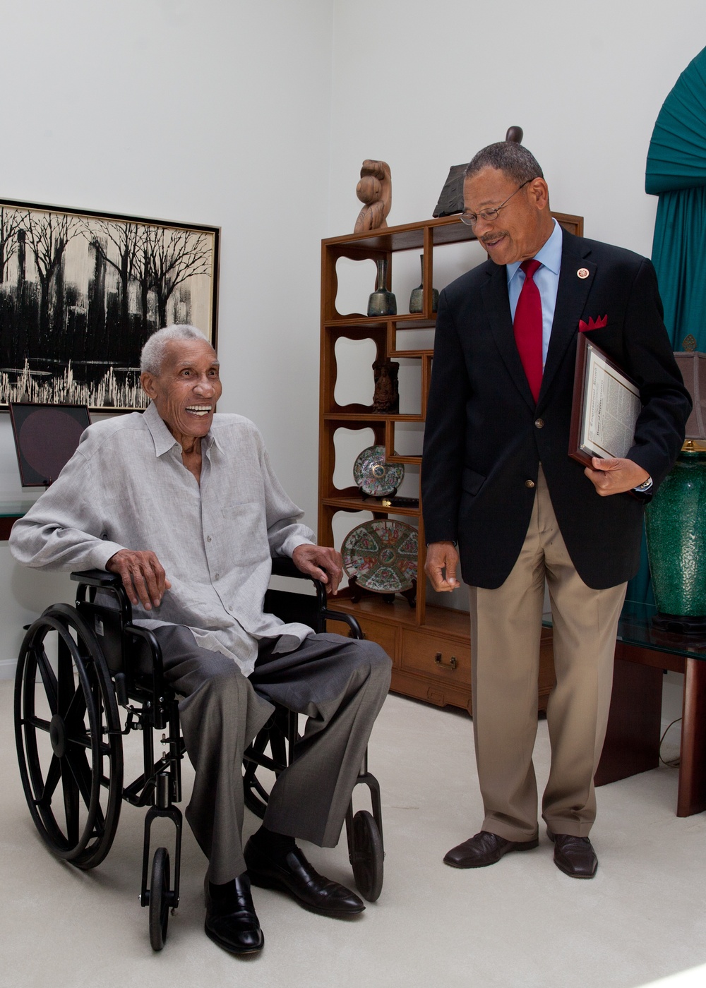 Retired Marine Corps Lt. Gen. Frank Peterson Recognition Ceremony