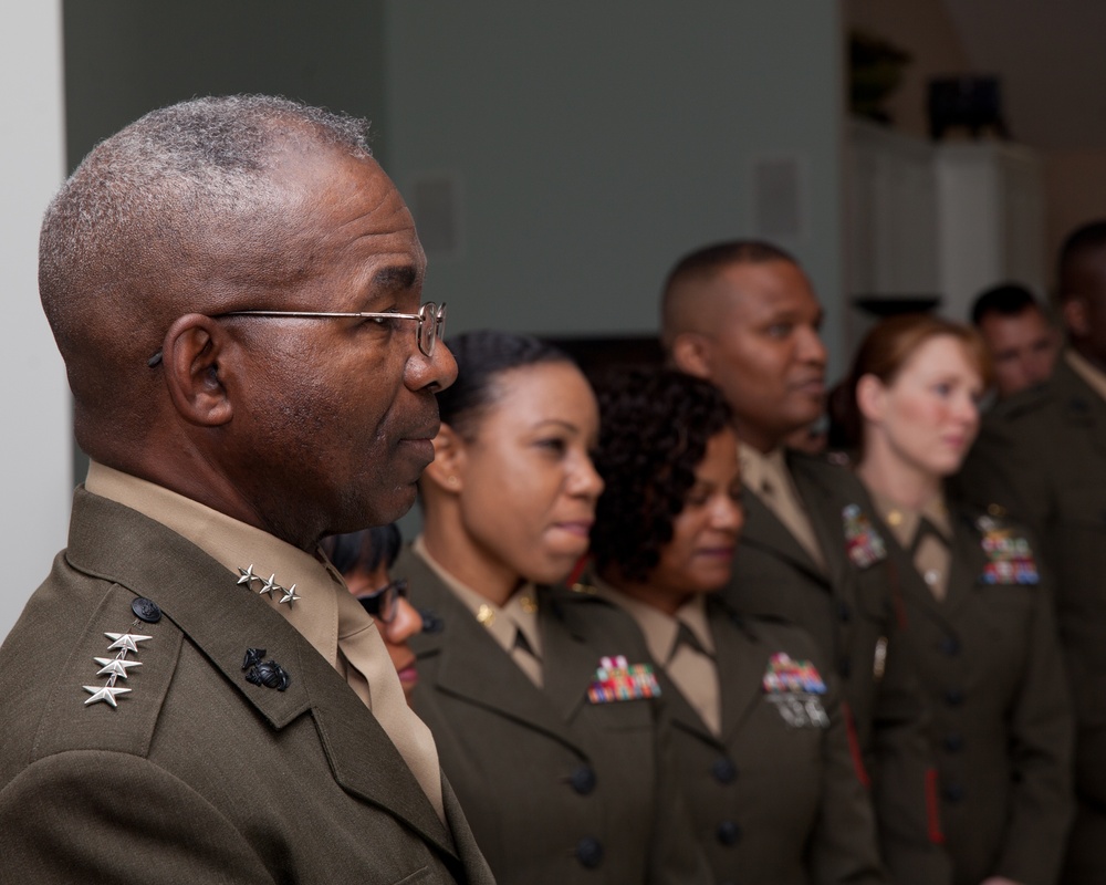 Retired Marine Corps Lt. Gen. Frank Peterson Recognition Ceremony