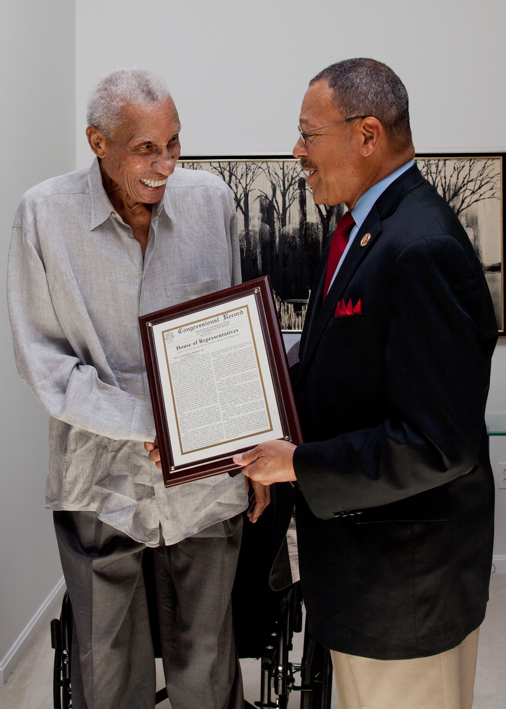 Retired Marine Corps Lt. Gen. Frank Peterson Recognition Ceremony