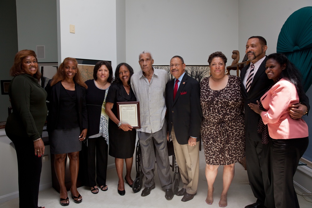 Retired Marine Corps Lt. Gen. Frank Peterson Recognition Ceremony