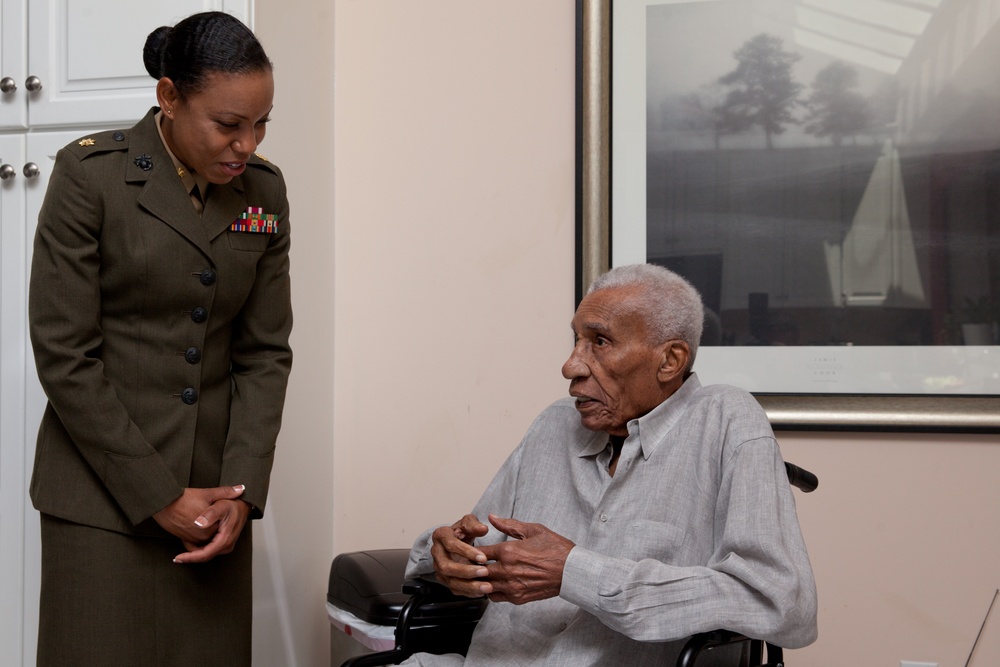 Retired Marine Corps Lt. Gen. Frank Peterson Recognition Ceremony